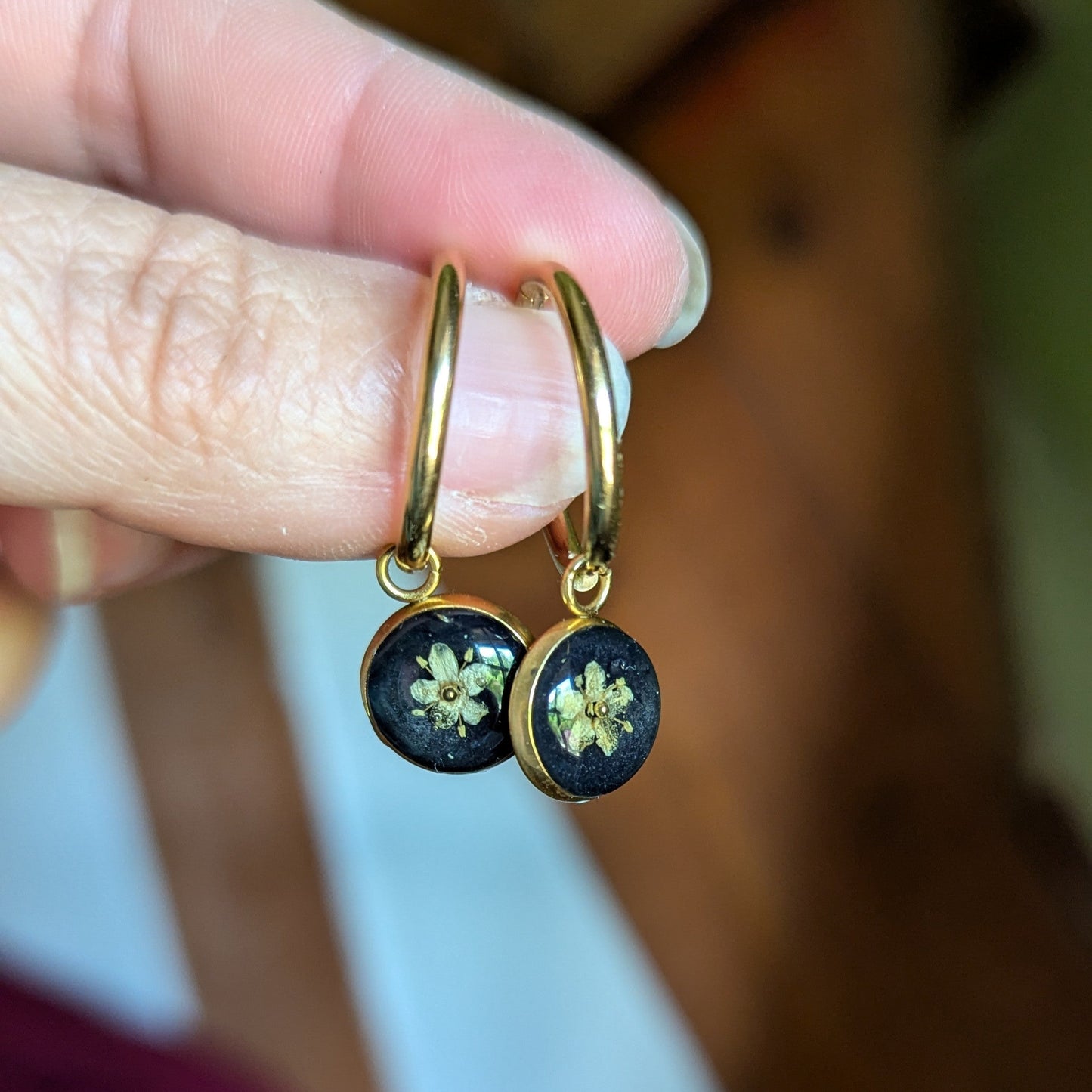 Boucles d'oreilles Sureau