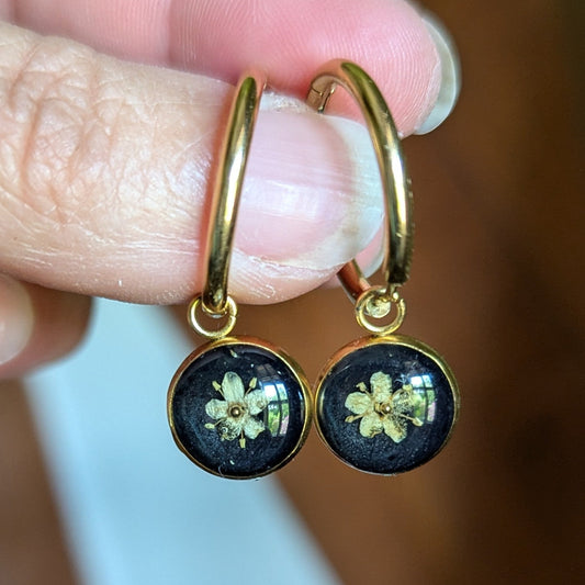 boucles d'oreilles sureau